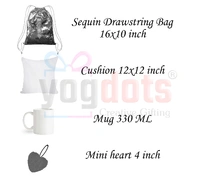 Valentine day gift combo bag - White